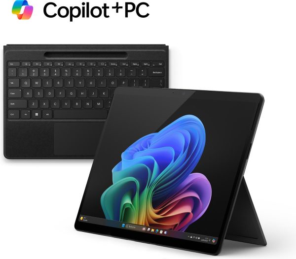 Microsoft Surface Pro 11 - OLED Copilot+ Laptop + Toetsenbord - 13 inch Touchscreen - Snapdragon X Elite/16GB RAM/512GB SSD - QWERTY - Zwart (0664404552451)