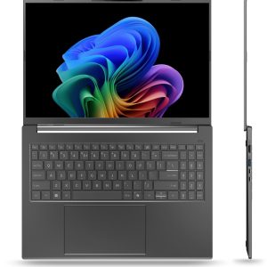 Acer Aspire 16 AI A16-61M-R1B1 Copilot+ PC AMD Ryzen AI 7 350 Laptop 40,6 cm (16") WUXGA 16 GB LPDDR5x-SDRAM 512 GB SSD Wi-Fi 6E (802.11ax) Windows 11 Home Grijs (4711474612151)