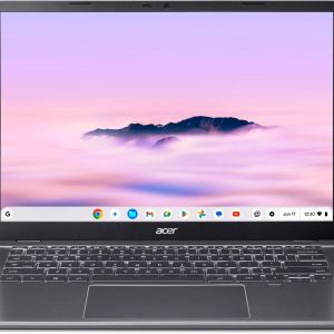 Acer Chromebook Plus 514 CBE594-2LT-TCO-351J Intel Core 3 100U 35,6 cm (14") Touchscreen WUXGA 8 GB LPDDR5-SDRAM 256 GB SSD Wi-Fi 7 (802.11be) ChromeOS US International Grijs (4711474493200)