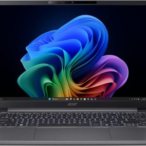 Acer TravelMate X4 14 AI TMX414-51-TCO-55R3 Copilot+ PC Intel Core Ultra 5 226V Laptop 35,6 cm (14") WUXGA 16 GB LPDDR5x-SDRAM 512 GB SSD Wi-Fi 7 (802.11be) Windows 11 Pro Grijs (4711474729057)