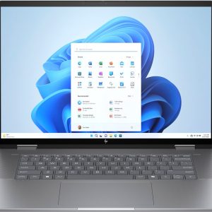 HP ENVY x360 16-ad0654ng AMD Ryzen™ 5 8640HS Hybride (2-in-1) 40,6 cm (16") Touchscreen 2K 16 GB LPDDR5-SDRAM 512 GB SSD Wi-Fi 6E (802.11ax) Windows 11 Home AI PC Zilver (0198990099323)