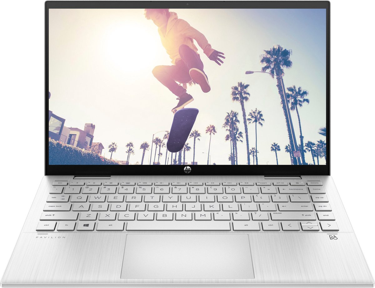 HP Pavilion x360 14-dy0204nd Intel® Core™ i3 i3-1125G4 Hybride (2-in-1) 35,6 cm (14") Touchscreen Full HD 8 GB DDR4-SDRAM 256 GB SSD Wi-Fi 5 (802.11ac) Windows 11 Home in S mode Zilver (0195908283799)