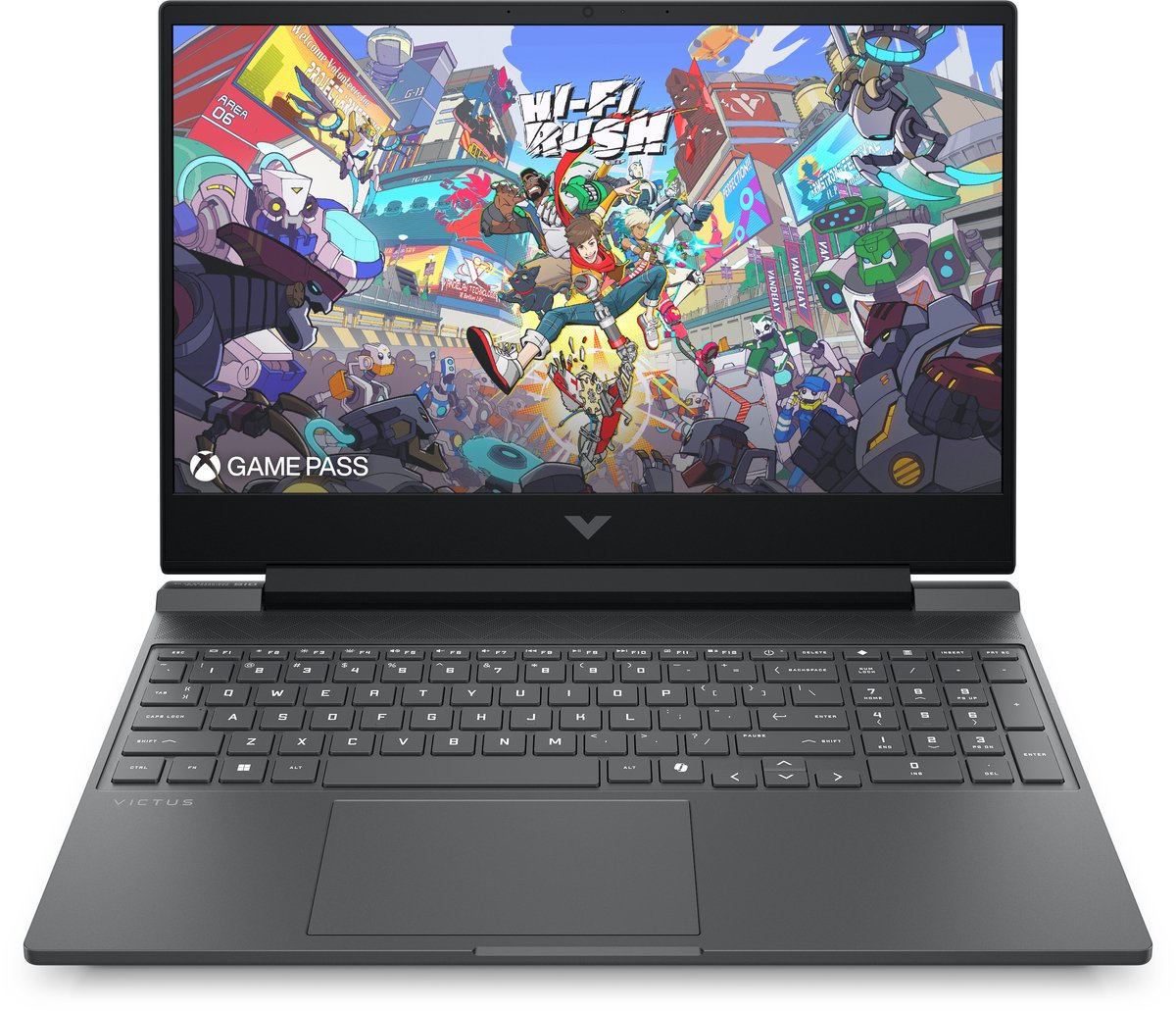 HP Victus Gaming AMD Ryzen™ 7 260 Laptop 39,6 cm (15.6") Full HD 16 GB DDR5-SDRAM 1 TB SSD NVIDIA GeForce RTX 5050 Wi-Fi 6 (802.11ax) Windows 11 Home AI PC Zwart (0199642963627)