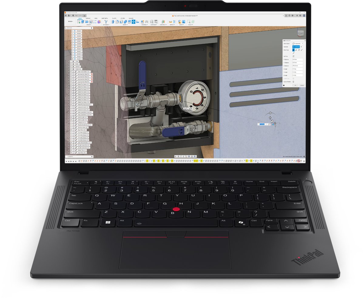 Lenovo ThinkPad P14s Gen 6 (AMD) Copilot+ PC AMD Ryzen AI 7 PRO 350 Mobiel werkstation 35,6 cm (14") WUXGA 32 GB DDR5-SDRAM 1 TB SSD Wi-Fi 7 (802.11be) Windows 11 Pro Engels Zwart (0198158488952)