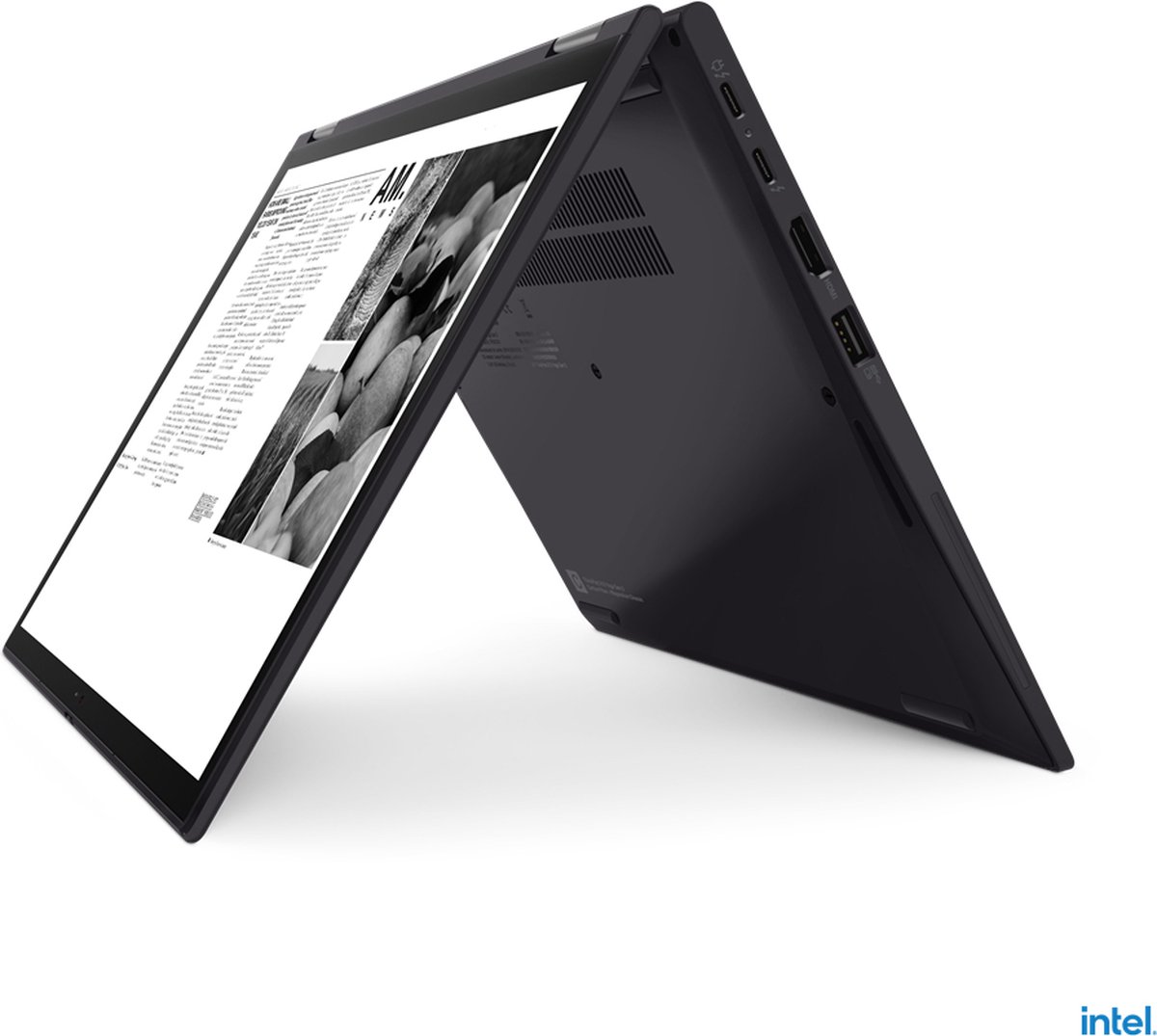 Lenovo ThinkPad X13 Yoga Gen 2 (Intel) Intel® Core™ i5 i5-1135G7 Hybride (2-in-1) 33,8 cm (13.3") Touchscreen WUXGA 16 GB LPDDR4x-SDRAM 512 GB SSD Wi-Fi 6 (802.11ax) Windows 11 Pro Engels Zwart (0196119860540)