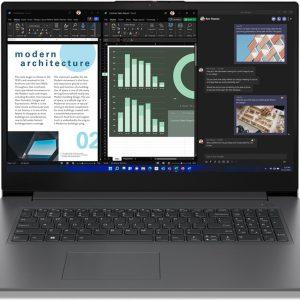 Lenovo V17 G4 IRU Intel® Core™ i5 i5-13420H Laptop 43,9 cm (17.3") Full HD 16 GB DDR4-SDRAM 512 GB SSD Wi-Fi 6 (802.11ax) Windows 11 Pro Belgisch Grijs (0198153766727)