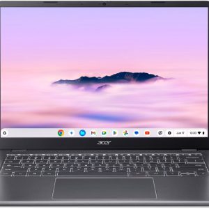 Acer Chromebook Plus 514 CB514-6HT-3689 - 14 inch - Touchscreen - Core 3 (i3) - 8GB - 128GB - Verlicht toetsenbord - Grijs (4711474670991)