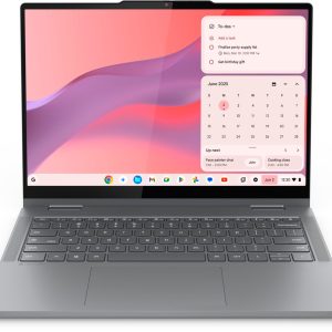 Lenovo Chrome 2in1 14IRU10 Intel Core 5 120U Chromebook 35,6 cm (14") Touchscreen WUXGA 8 GB LPDDR5-SDRAM 128 GB UFS Wi-Fi 6E (802.11ax) ChromeOS Engels Grijs (0198156553911)