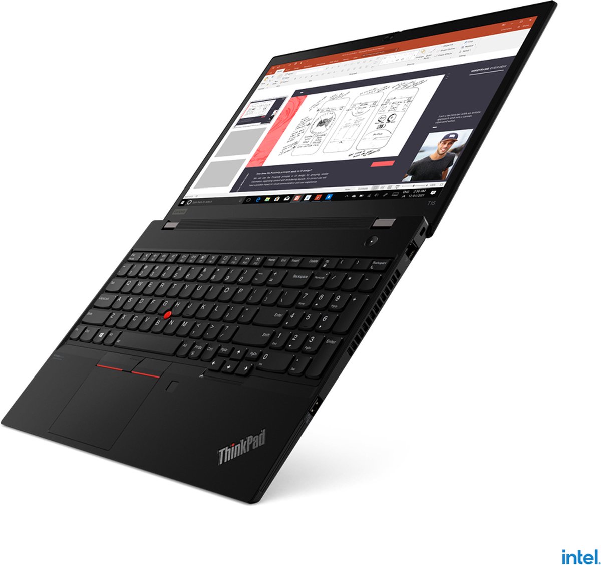 Lenovo ThinkPad T15 Gen 2 Intel® Core™ i5 i5-1135G7 Laptop 39,6 cm (15.6") Full HD 8 GB DDR4-SDRAM 256 GB SSD Wi-Fi 6E (802.11ax) Windows 10 Pro Engels Zwart (0195713338493)