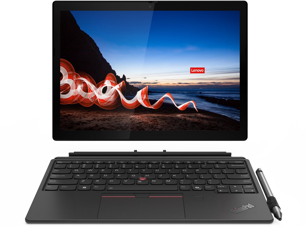 "Lenovo ThinkPad X12 Detachable Gen 2 Intel Core Ultra 7 164U Hybride (2-in-1) 31,2 cm (12.3"") Touchscreen 32 GB LPDDR5x-SDRAM 512 GB SSD Wi-Fi 6E (802.11ax) Windows 11 Pro Engels Zwart" (0198153249879)