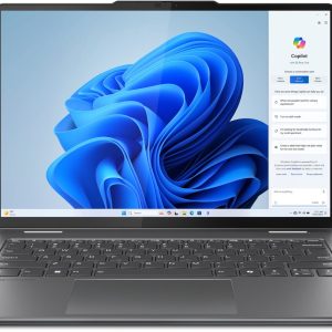 "Lenovo Yoga 7 2-in-1 14IML9 Intel Core Ultra 7 155H Hybride (2-in-1) 35,6 cm (14"") Touchscreen 2.8K 32 GB LPDDR5x-SDRAM 1 TB SSD Wi-Fi 6E (802.11ax) Windows 11 Home Engels Grijs" (0199272330899)