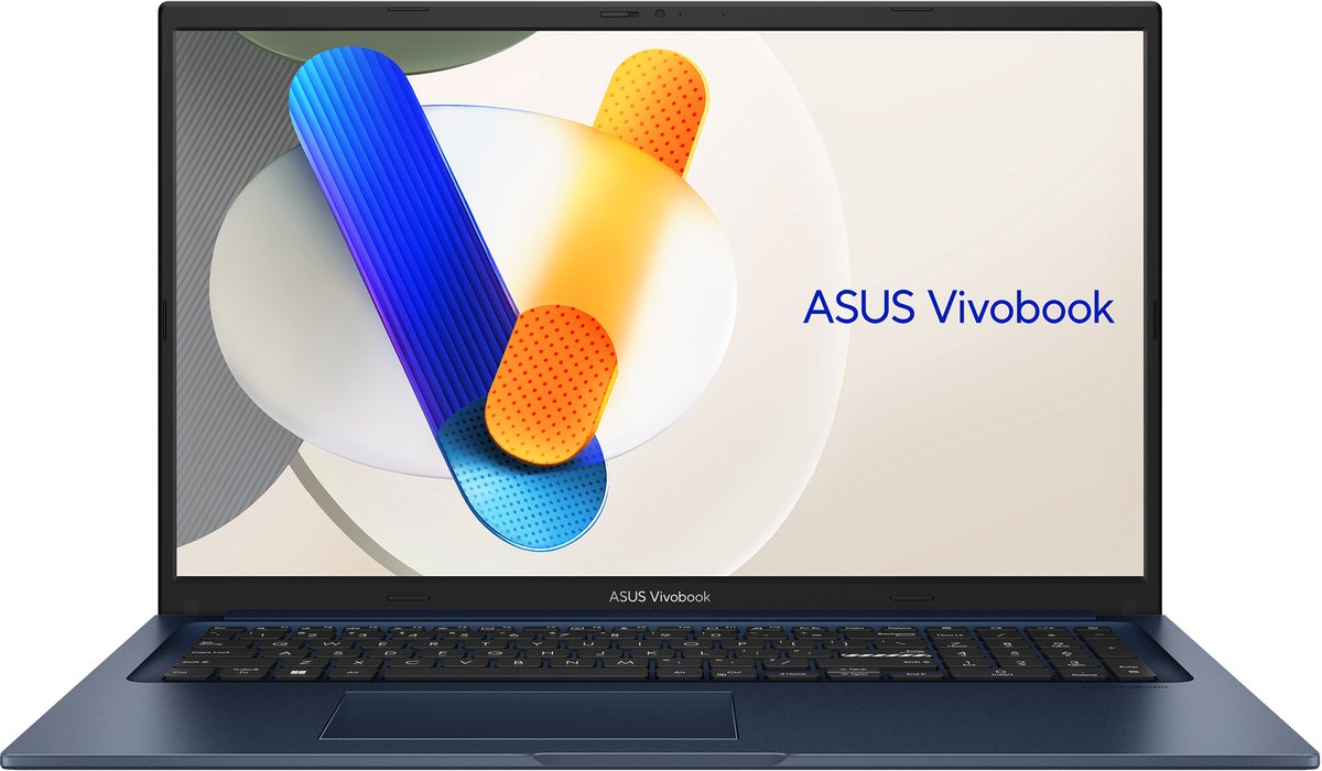ASUS Vivobook 17 X1704VA-AU810W Intel Core 5 120U Laptop 43,9 cm (17.3") Full HD 16 GB DDR4-SDRAM 512 GB SSD Wi-Fi 6 (802.11ax) Windows 11 Home Nederlands Blauw (4711636040099)