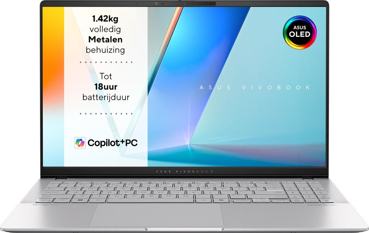 ASUS Vivobook S15 S5507QA-MA006W - Copilot+ Laptop - 15.6 inch (4711387553299)