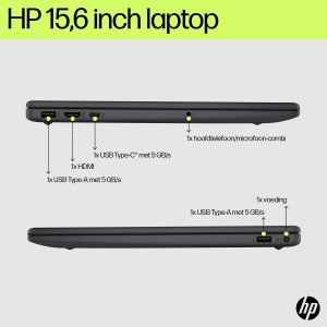 HP 15-fd0931nd Intel® Core™ i3 i3-N305 Laptop 39,6 cm (15.6") Full HD 8 GB DDR4-SDRAM 512 GB SSD Wi-Fi 6 (802.11ax) Windows 11 Home Zilver (0199251299513)