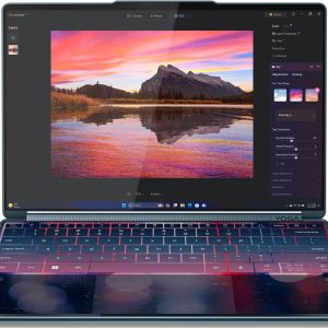 Lenovo Yoga Book 9 14IAH10 Intel Core Ultra 7 255H Hybride (2-in-1) 35,6 cm (14") Touchscreen 2.8K 32 GB LPDDR5x-SDRAM 1 TB SSD Wi-Fi 7 (802.11be) Windows 11 Home Engels Blauwgroen (0199271911143)