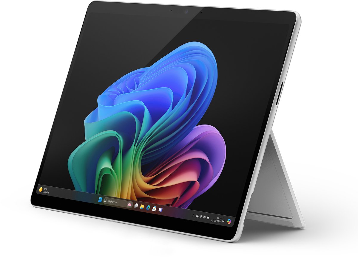 Microsoft Surface Pro 11e Editie - Copilot+ Laptop - 13 inch OLED Touchscreen - Snapdragon X Elite/16GM RAM/512GB SSD - Platina (0196388419531)