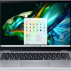 Acer Aspire 3 Spin 2-in-1 | 14 WUXGA Touch (1920x1200) | Intel Core i3-N305 | 8GB DDR5 RAM | 256GB SSD | Windows 11 Home S Mode (4711121508660)