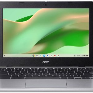 Acer Chromebook CB311-12HT-C8YQ Intel® N N100 29,5 cm (11.6") Touchscreen HD 4 GB LPDDR5-SDRAM 64 GB eMMC Wi-Fi 6E (802.11ax) ChromeOS Duits Zilver (4711474179289)