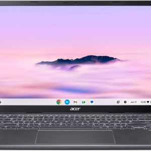 Acer Chromebook CBE794-1T-56TX Intel Core Ultra 5 125U 35,6 cm (14") Touchscreen WUXGA 16 GB LPDDR5x-SDRAM 256 GB SSD Wi-Fi 7 (802.11be) ChromeOS US International Grijs (4711474882837)