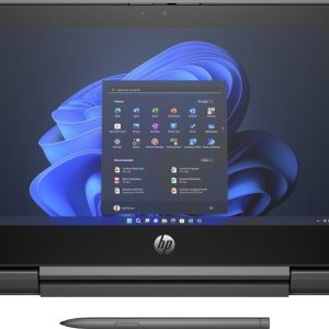 HP Pro x360 Fortis G11 Intel® N N100 Laptop 29,5 cm (11.6") Touchscreen HD 4 GB DDR4-SDRAM 64 GB eMMC Wi-Fi 6E (802.11ax) Windows 11 SE Education Zwart (0197961518641)