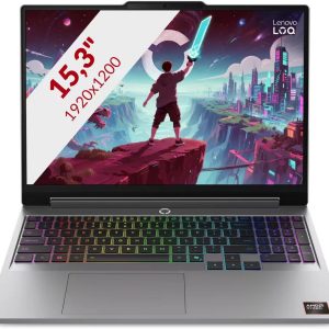 Lenovo LOQ 15AHP11 (83TN0005MH) - 15.3" - 1920 x 1200 - AMD Ryzen 7 - 16 GB DDR5 - 512 GB SSD - NVIDIA GeForce RTX 5060 - Wi-Fi 6 - Windows 11 Home - Qwerty - Grijs (0199273155262)