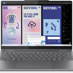 "Lenovo Yoga 7 2-in-1 14ILL10 Copilot+ PC Intel Core Ultra 7 258V Hybride (2-in-1) 35,6 cm (14"") Touchscreen 2.8K 32 GB LPDDR5x-SDRAM 1 TB SSD Wi-Fi 7 (802.11be) Windows 11 Home Engels Grijs" (0199271645932)